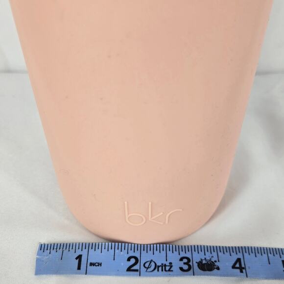 BKR 32oz GLASS WATER BOTTLE – LUXURY BPA-FREE W/ SMOOTH SILICONE SLEEVE (NAKED) - Picture 7 of 9